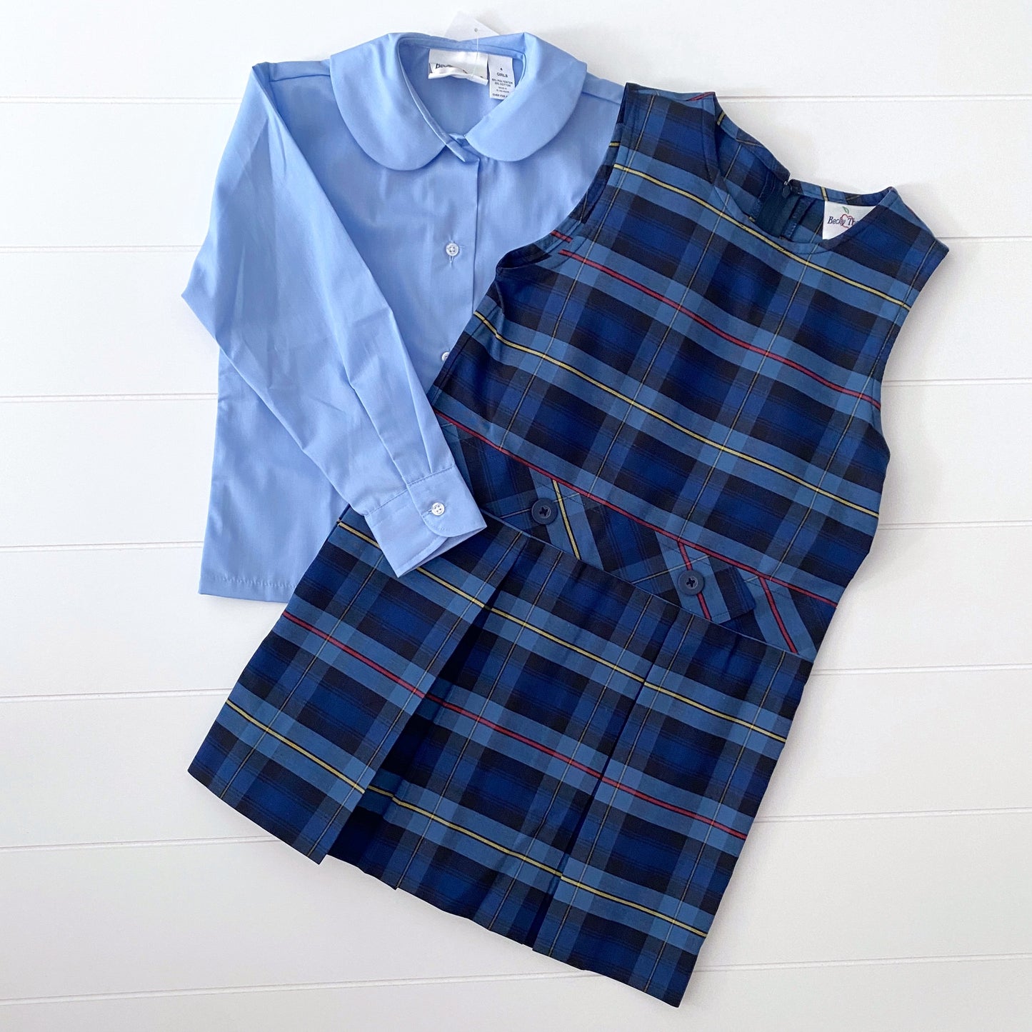 Peter Pan Blouse, Long Sleeve (Grades 1-5)