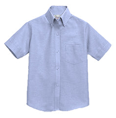 Girls Blue Oxford Short Sleeve (Grades 6-8)