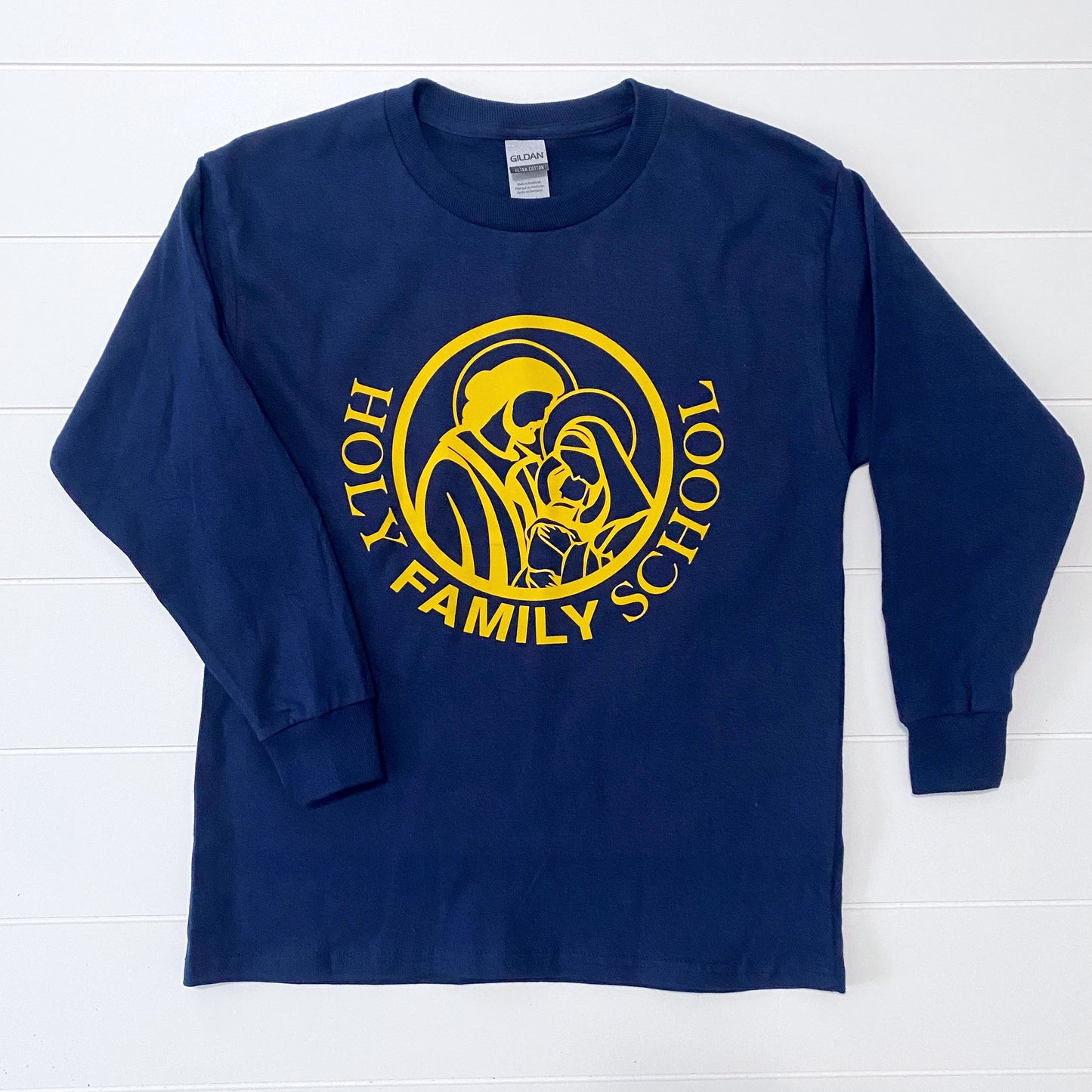 Holy Family Gym Shirts Long Sleeve (Unisex Sizing)